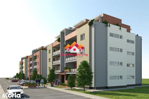 Apartament finisat la cheie, 3 camere-72 mp utili - zona Piata Cluj