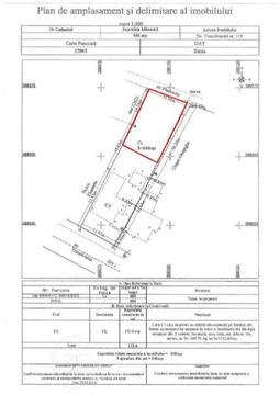 Teren in Baciu strada Planetelor 340 mp cu proiect