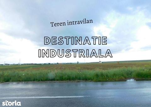 Teren 17.800 mp destinație industrială Turda lângă Autostradă