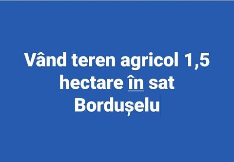 Vând teren arabil extravilan 1,5 hectare