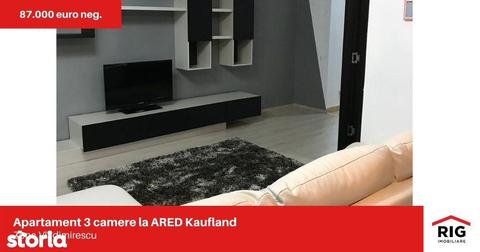 Apartament 3 camere de vanzare la ARED / Kaufland