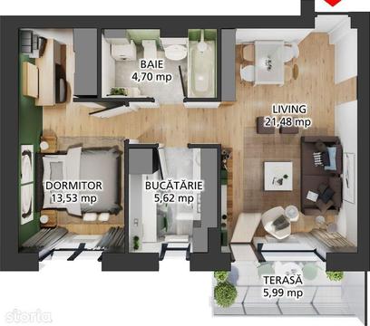 Apartament 2 camere, sector 3, Metrou Anghel Saligny