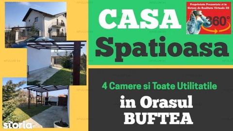 Casa Spatioasa 4 Camere in Buftea