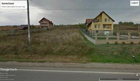 Vand teren intravilan 2900 mp - sat Badon/ E81 Zalau - Satu Mare