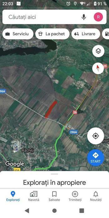 Vând teren intravilan și extravilan Răchiți, Botoșani