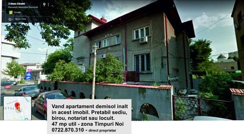 Vanzare apartament pretabil firma 47 mp Timpuri Noi - Calea Vacaresti