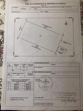 Lot teren extravilan Agigea 1375 mp