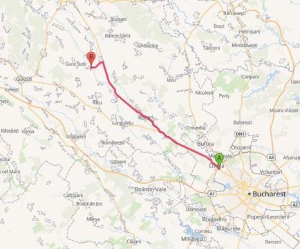 Teren Casa la curte 50km de Bucuresti si 25 km de Targoviste