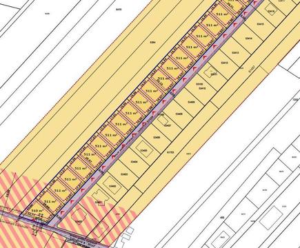 Teren 500 m2 cu toate UTILITATILE ( ASFALT, GAZ in curand)