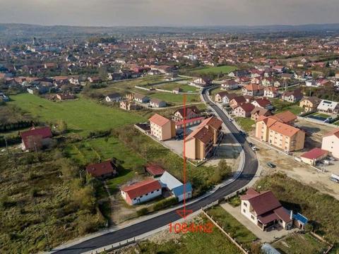 Teren de Vanzare 1086 m2 zona Aeroport Caransebes