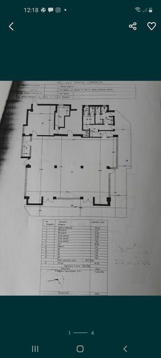 Închiriez spațiu comercial albota suprafață 362mp teren 180mp