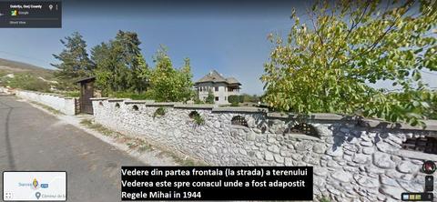 Vand Teren in Dobrita,vis-a-vis de conacul col. Petre Petrescu