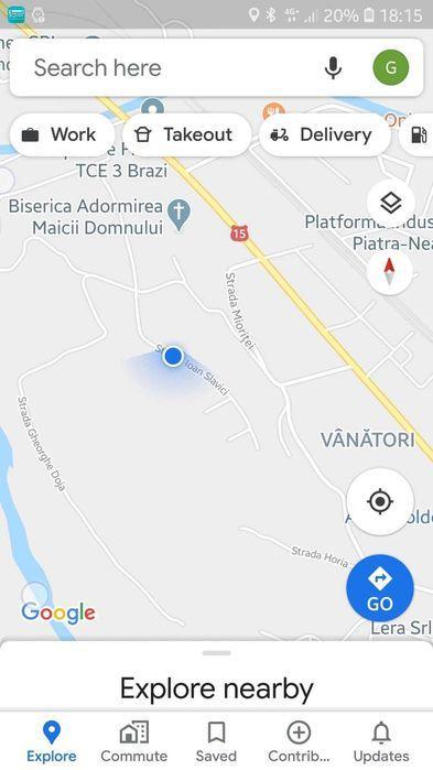 Vand teren intravilan in Vanatori Piatra Neamt