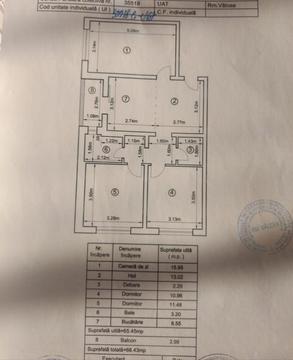 Apartament 3 camere - A11 - Et 10 - 70 mp - centrala - complet mobilat