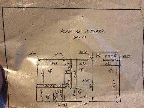 Vand apartament 2cam Politehnica , 54.5mp2 utili