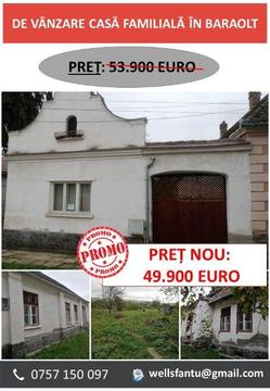 De vânzare casă familială în Baraolt
