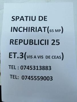 Spațiu centrala de închiriat