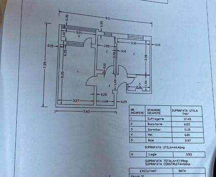 Apartament 2 camere decomandat - 48mp utili - ULTRACENTRAL