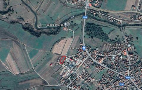 Vand teren intravilan 2194 mp in Sancraieni (zona industriala)